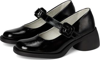 FLY London Huli382fly Womens Shoes Black : EU 41 (US Womens 10-10.5) M, Leather