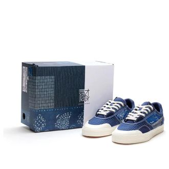 Li-Ning (WMNS) Li-Ning Wave Pro Low 50/50 Blue White AECS082-1