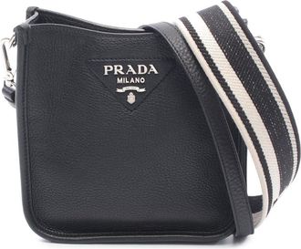 Prada Pre-owned Prada Vitello Daino Soft Crossbody Ladies E5WBW0UE9WI23PEX