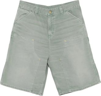 Carhartt Work in Progress Denim Shorts - Heren - Denim shorts - Groen - S - Denim - Korte Broeken