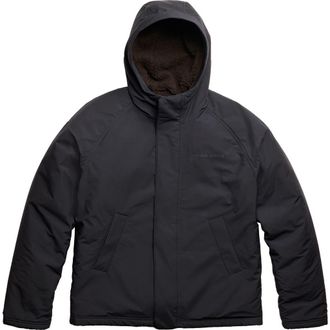 Canada Goose Alberni Reversible High Pile Fleece Bomber Jacket in Terra/Nocturne at Nordstrom, Size Xx-Large