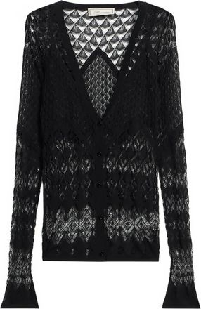 Blumarine Cardigan con scollo a V - Nero