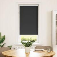 OEM Estor Enrollable Opaco, 44,4 X 100 Cm, Ancho De Tela 40 Cm, Negro - Crezuo