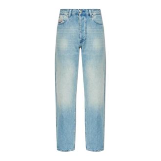 Diesel Straight Jeans, male, Blue, Size: W30 1980 D-Eeper Jeans