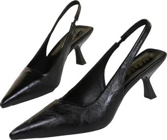 Generic Women Suede High Heel Pumps Summer Casual Hollow Out Pointed Toe Office Dress Shoes