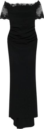 La Petite Robe Di Chiara Boni V-neck Ruched Maxi Dress