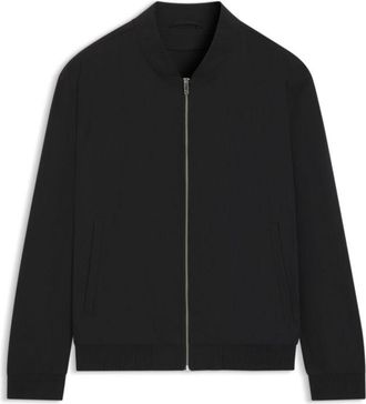 HUGO BOSS Performance-stretch slim-fit jacket in ottoman fabric