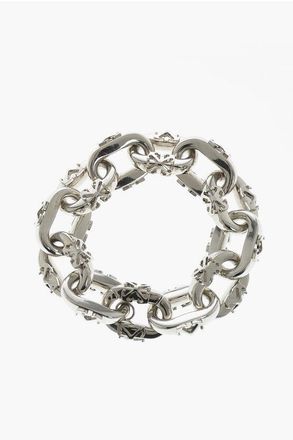 Off-white Brass Chain Bracelet With Arrow All-Over size One Size