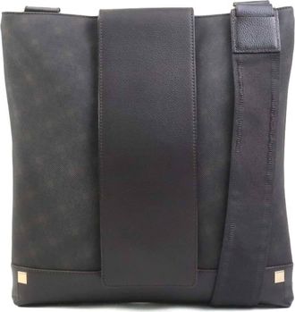 Dunhill Brown Leather Shoulder Bag (Pre-Owned)