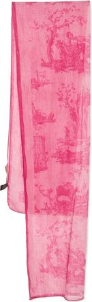Vivienne Westwood Sciarpa con stampa - Rosa