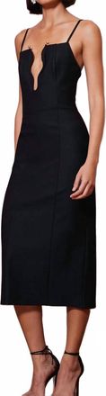 Bishop + Young Gigi Ponte Dress In Black