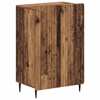 vidaXL Armario Zapatero Zwolle 59,5 X 39,5 X 91,5 Cm Madera Envejecida Vidaxl