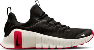 Nike Free Metcon 6 Mens Trainers Gym Shoes FJ7127 (Black/University Red/Sail 006) UK 10.5 (EUR 45.5)