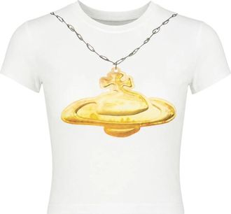 Vivienne Westwood T-Shirts - Dames - T-shirts - Wit - S - Tops