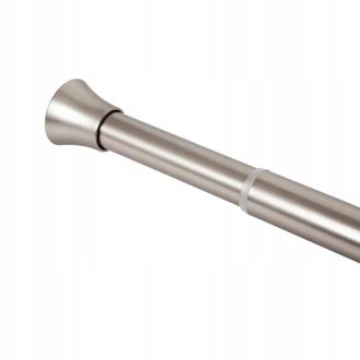 OEM Barra De Extensi&oacute;n Para Cortina De Ducha, Ajustable, De 60 A 90 Cm, Efecto Acero