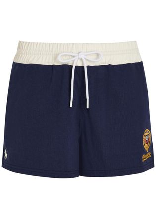 Polo Ralph Lauren Embroidered Cotton Shorts - Multicoloured - S (UK8-10 / S)
