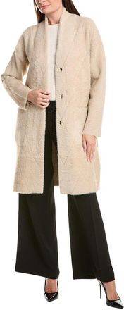 Joseph Ribkoff Fuzzy Eyelash Coat