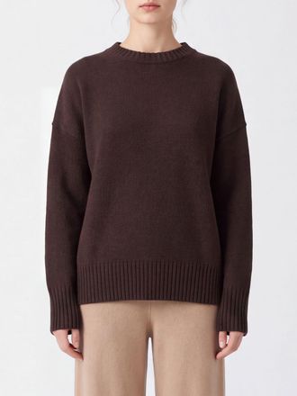 Allude Sweatshirt Woman color Brown