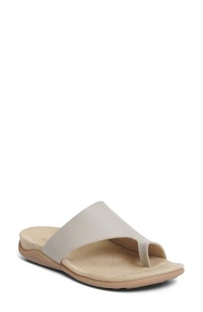 Strive Footwear Capri IV Toe Loop Sandal in Latte at Nordstrom, Size 8.5