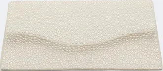 Elie Saab The Midnight embellished suede clutch