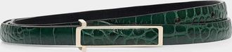 Tom Ford Croc-Embossed Leather Belt
