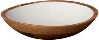 Be Home Madras Shallow Bowl in Brown at Nordstrom, Size Medium