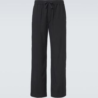 Saman Amel Alio silk straight pants