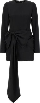 Rotate Mini-jurk - Dames - Feestkleedjes - Zwart - S - Wol - Kleedjes