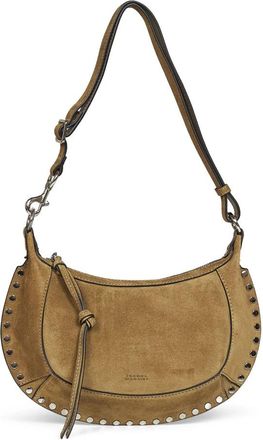 Isabel Marant Oskan Moon Bag - Dames - Schoudertassen - Beige - ONE Size - Leer - Tassen
