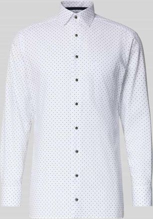 Olymp Regular Fit Businesshemd aus reiner Baumwolle mit Kentkragen in Weiss, Gr&ouml;&szlig;e 39