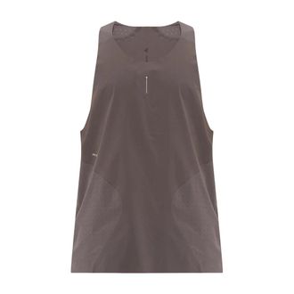 adidas Running Singlet - Heren - Sportshirts - Grijs - S - Leer - Fitness