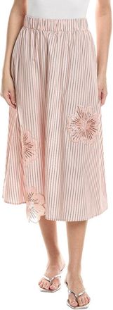 NVLT Nvlt Poplin Midi Skirt
