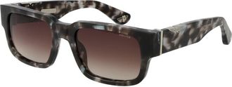 Police Gray Cellulose Acetate Sunglasses