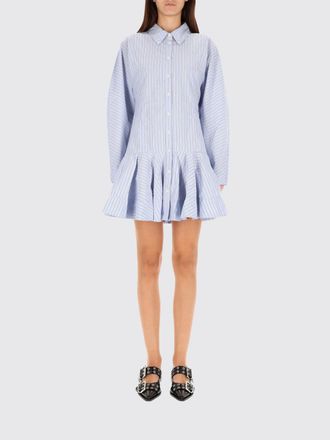 Ganni Abito chemisier Ganni in cotone a righe