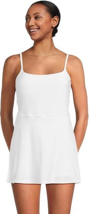 Sunsets Womens Sunsets Naomi Swim Dress White Lily Adjustable Straps GBO1027