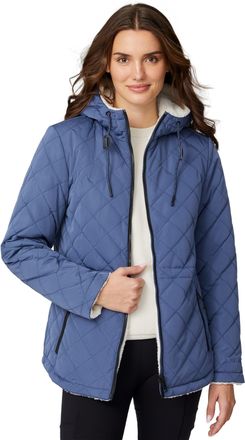 Free Country Womens Switch It Up Cloud Lite Reversible Jacket