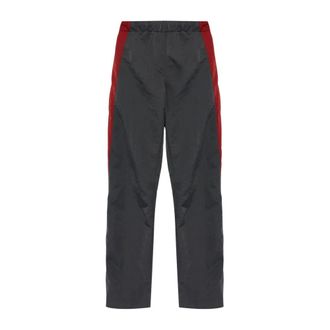 Lacoste Runway Wijde Broek - Heren - Broeken - Grijs - Maat: M Polyamide