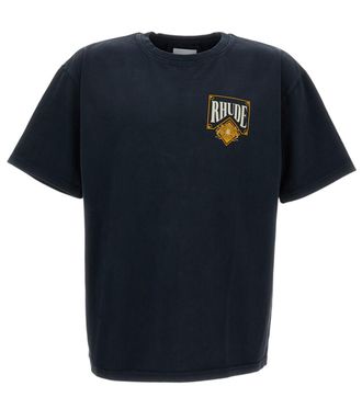Rhude Black Crew Neck T-Shirt
