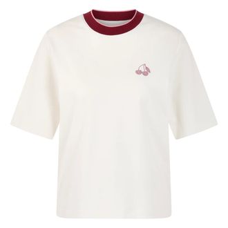 Marc Cain Dames, Tops, Wit, Maat: XL Katoen