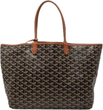 Goyard Pre-owned Saint Louis PM - Dames - Vintage Shopper - Zwart - ONE Size - Leer - Vintage