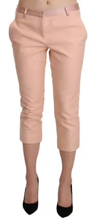 Ermanno Scervino Low Waist Skinny Cropped Capri Womens Pants