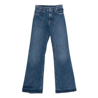 Dondup Straight Jeans, female, Blue, Size: W29 Amber Pant