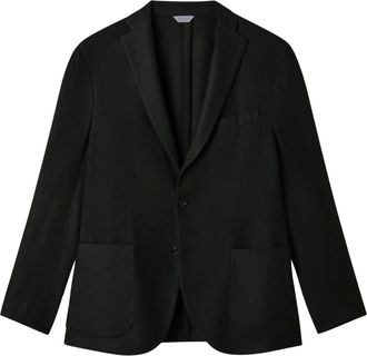 Boglioli Garment Dyed Wool Herringbone K-Jacket
