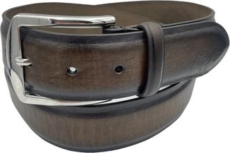 Paolo Vitale Klassieke Riem - unisex - Riemen - Bruin - 95 CM - Leer - Accessoires