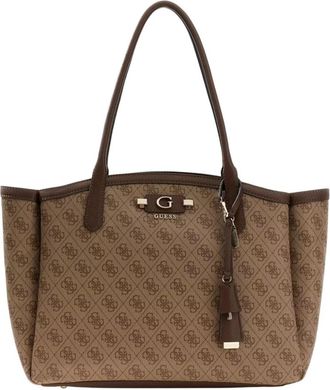 Guess Lindsey Tote - Dames - Shoppers - Beige - ONE Size - Tassen