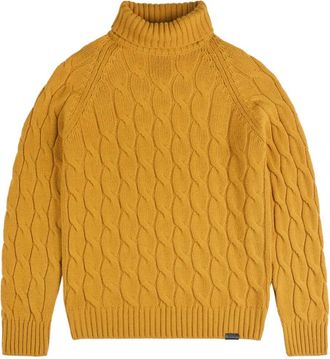 Fay maglione a collo alto - Giallo