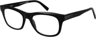 Ermenegildo Zegna Klassieke Rechthoekige Brillen - Heren - Brillen - Zwart - ONE Size - Accessoires
