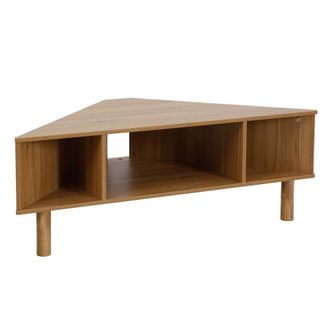 Oviala Mueble para tv efecto madera, 120x55 cm, escandinavo, madera clara