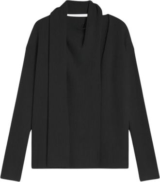 Liviana Conti Dames, Truien, Zwart, Maat: L Kasjmier