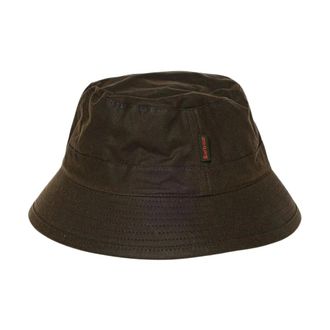 Barbour Accessoires, Heren, Groen, L, Katoen, Klassieke katoenen emmerhoed voor buiten